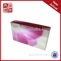 metallic card luxury custom cosmetic gift set packaging box